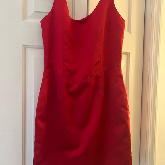 Jacob Vibrant Red Mini Dress - Picture 1 of 3